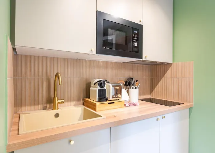 Apartman Charming With Terrace - 2 Guests - Near Montmartre Párizs