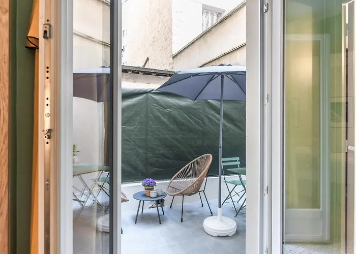 Charming With Terrace - 2 Guests - Near Montmartre Párizs